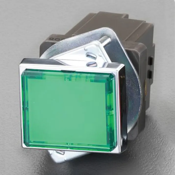 IDEC AC100V LED表示燈(角型・緑) EA940DB-22A 4550061002964(CDC)【別送品】