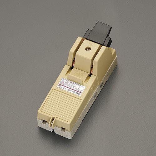 河村電器産業 カバースイッチ(爪付ヒューズ用) 100A/2極 EA940NR-5 4550061023365【別送品】