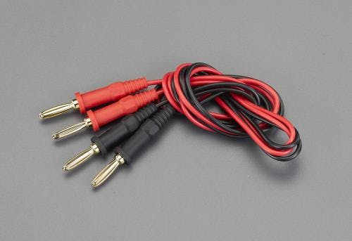 テイシン電機 テストリード(両端バナナプラグ/2本) 1000mm EA940DT-89 4550061065495【別送品】