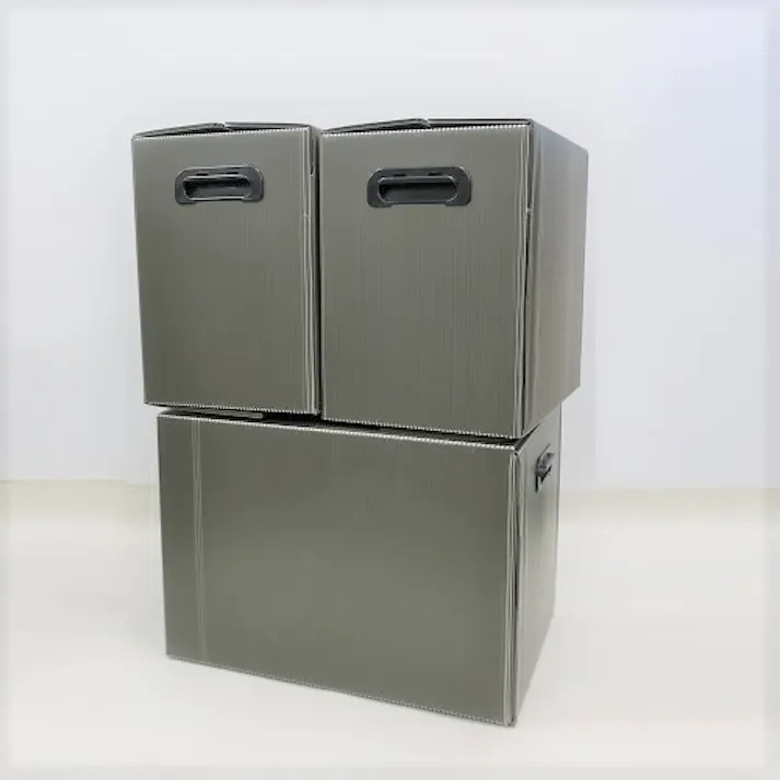 ESCOオリジナル プラダンBOX(マジックテープ付) 456x323x325mm/A3 EA911BD-61 4550061076125【別送品】