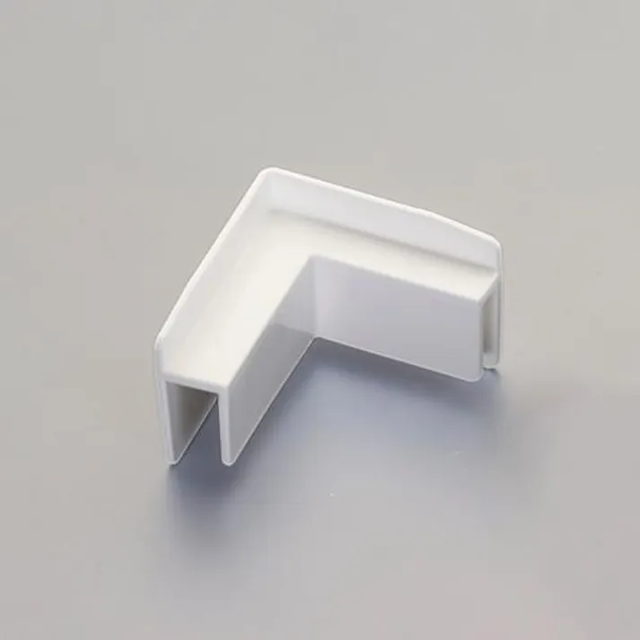 プラダン用コーナー(SxW・R用/白/2個) 70x70mm EA911BG-12 4550061078297【別送品】