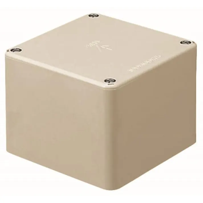 未来工業 200x200x150mm プルボックス(正方形/ノック無) EA947HC-24 4550061080375(CDC)【別送品】