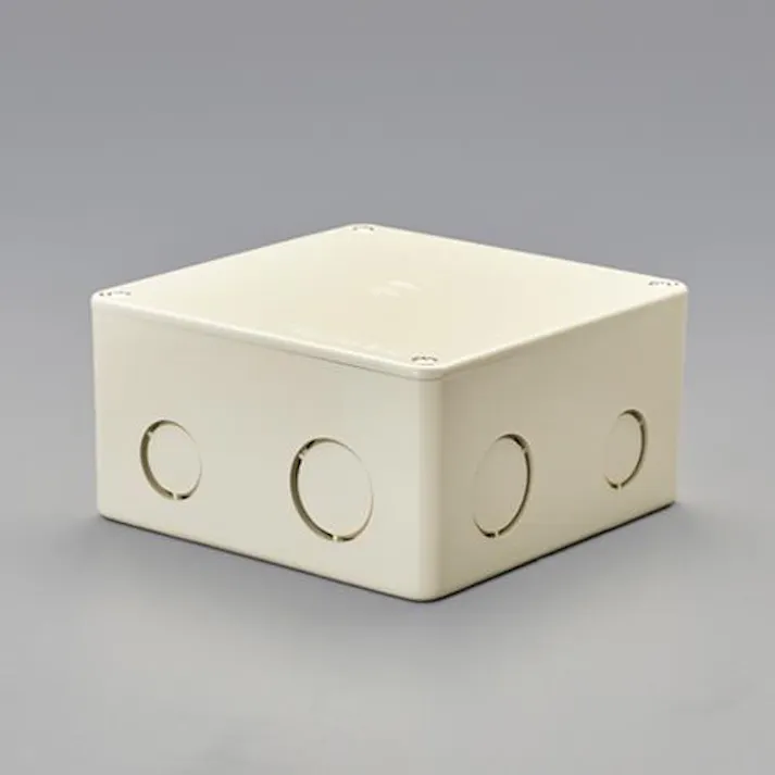 未来工業 プルボックス(正方形/ノック付) 200x200x100mm EA947HC-223 4550061085288【別送品】