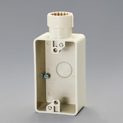 未来工業 スイッチボックス(1方出) [PF28用] EA940CP-25 4550061087213【別送品】
