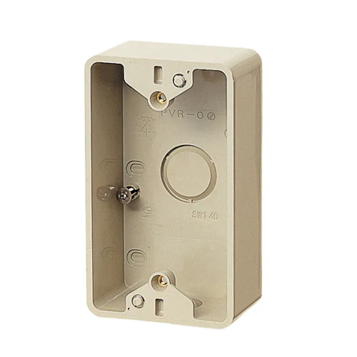 未来工業 露出ボックス(1個用) φ22mm EA940CS-222 4550061087800【別送品】