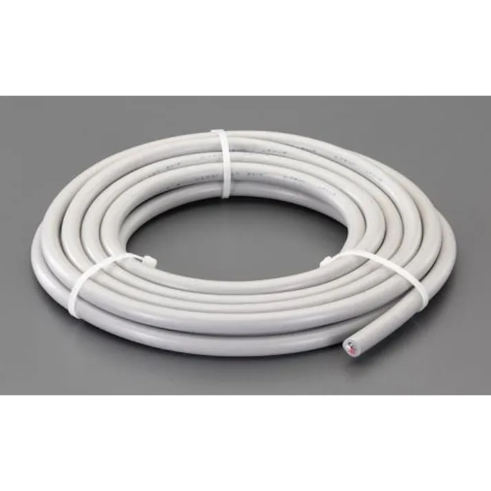 ESCO 1.25m平方mx50m/4芯 ビニールキャブタイヤケーブル EA940AG-668C 4550061092088(CDC)【別送品】