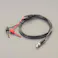 テイシン電機 同軸テストリード(BNCコネクタ/ICクリップ分岐) 1500mm EA940DT-263 4550061093443【別送品】
