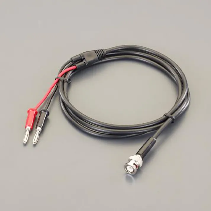 テイシン電機 1500mm 同軸テストリード(BNC/バナナプラグ分岐) EA940DT-293 4550061093474(CDC)【別送品】