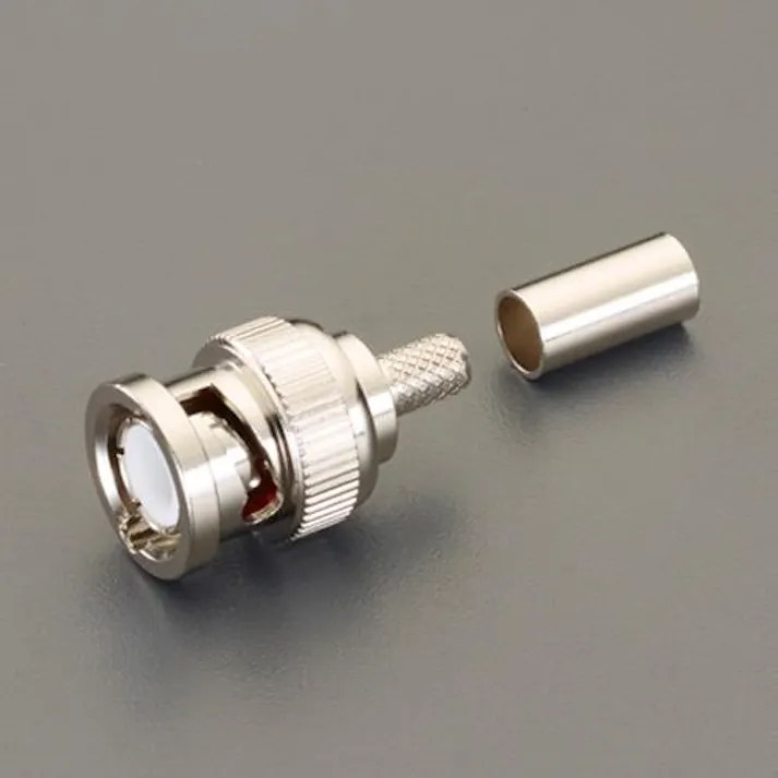 テイシン電機 BNC型プラグ(RG-58U・RG-58A/Uケーブル用) EA940PJ-1 4550061093481【別送品】