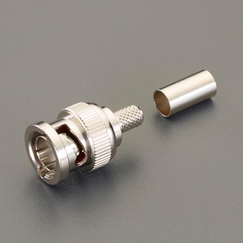 テイシン電機 BNC型プラグ(3C-2Vケーブル用) EA940PJ-2 4550061093498【別送品】