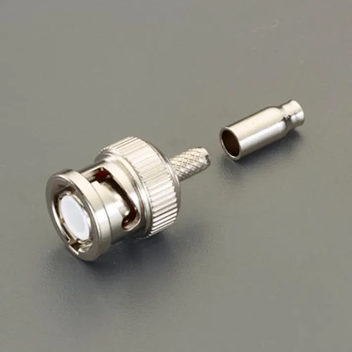 テイシン電機 BNC型プラグ(1.5D-2Vケーブル用) EA940PJ-4 4550061093597(CDC)【別送品】