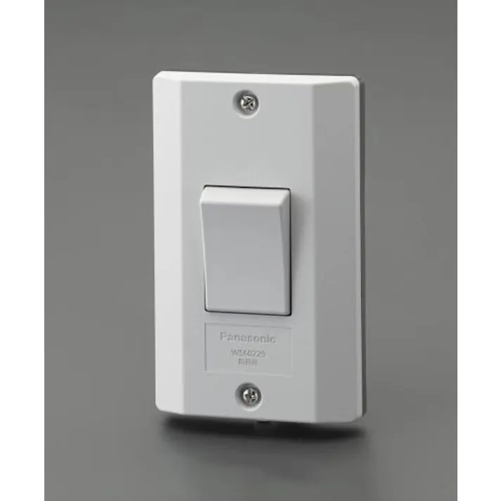パナソニック(Panasonic) 300V/15A 防水形埋込スイッチ(両切) EA940CB-73A 4550061123676(CDC)【別送品】