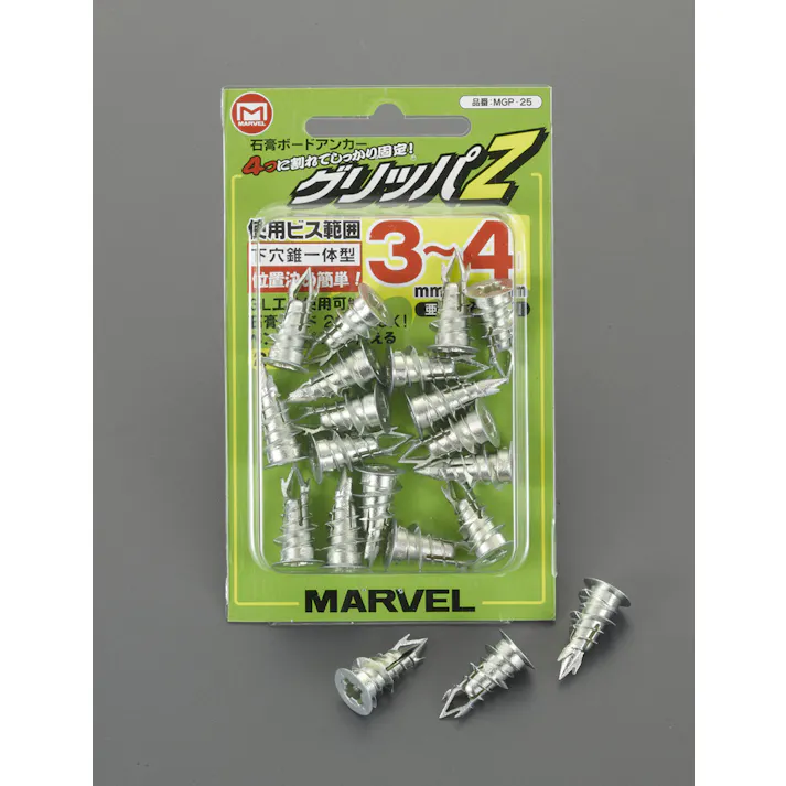 マーベル(MARVEL) ボードアンカー(亜鉛製/25個) EA947AF-31 4550061149256(CDC)【別送品】