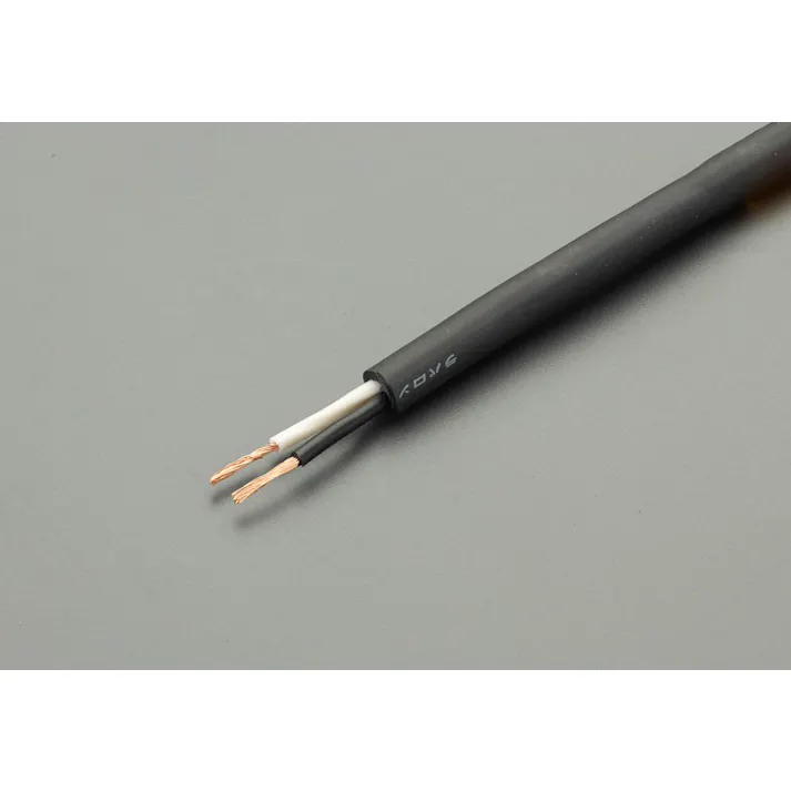 ビニールキャブタイヤケーブル 5.5平方ミリメートルx10m/2芯 EA940AG-518 4550061193341【別送品】