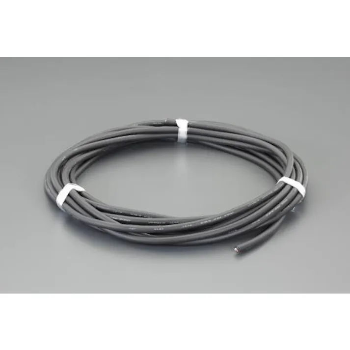 ESCO 0.75m平方mx10m/3芯 ビニールキャブタイヤケーブル EA940AG-532 4550061194300(CDC)【別送品】