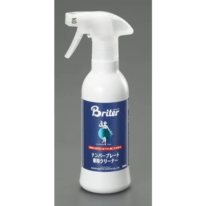 日本磨料工業(PIKAL) ナンバープレート用クリーナー 300ml EA922AJ-181 4550061237458【別送品】