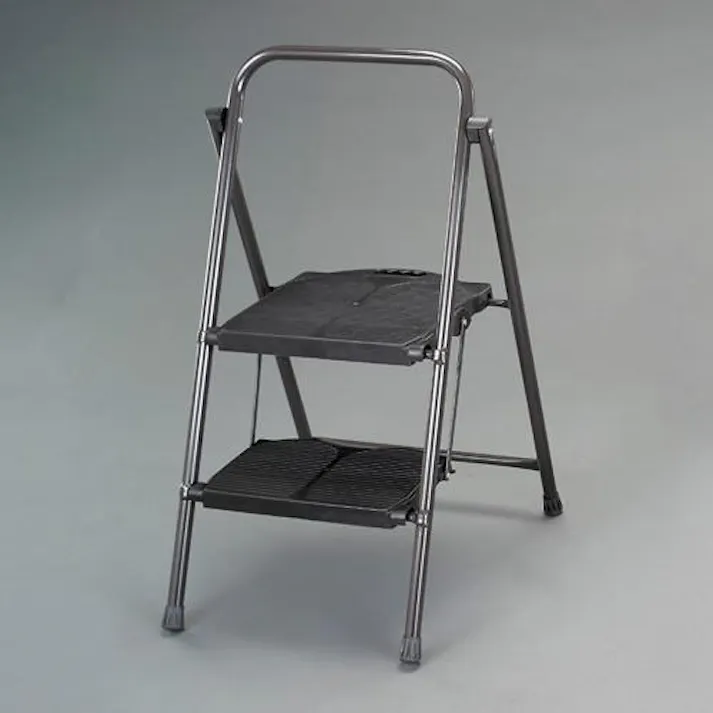 踏台(スチール製/ワイド天板) 0.46m/2段 EA903RD-2A 4550061247327【別送品】