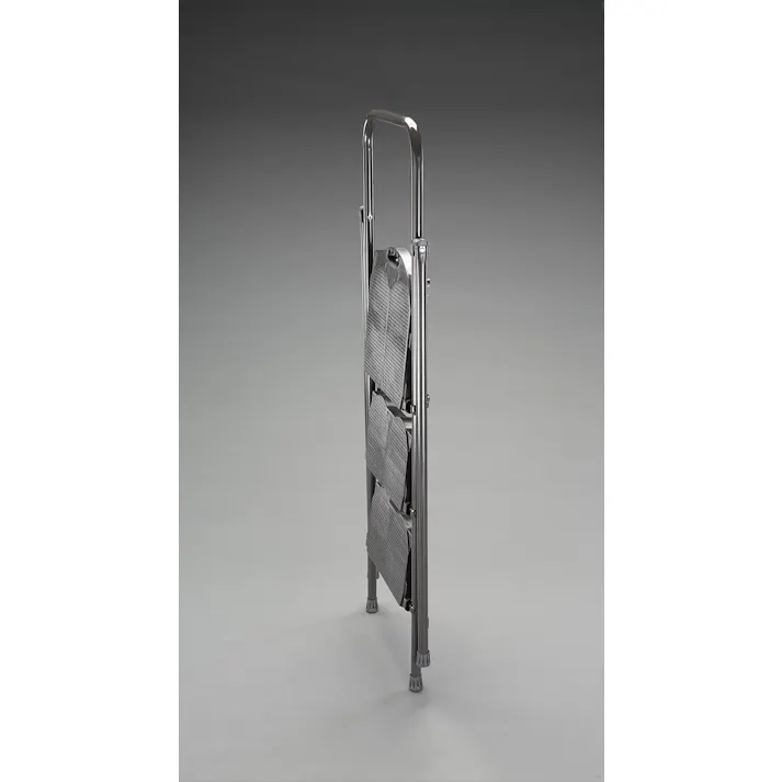 踏台(スチール製/ワイド天板) 0.46m/2段 EA903RD-2A 4550061247327【別送品】