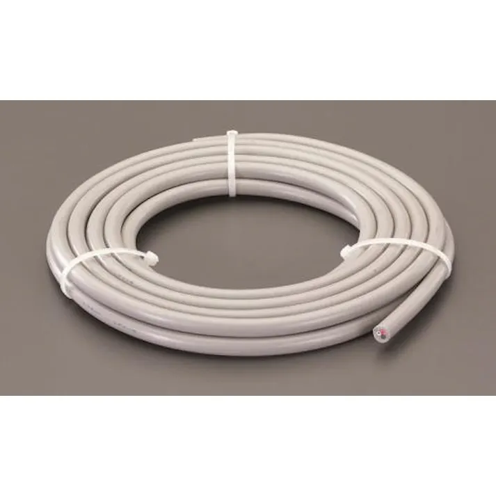 ESCO 8 m平方mx10m/3芯 ビニールキャブタイヤケーブル EA940AG-652 4550061265338(CDC)【別送品】