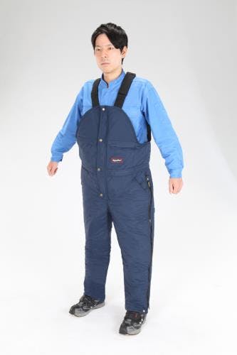 防寒オーバーオール [L] EA915GD-272 4550061377956【別送品】