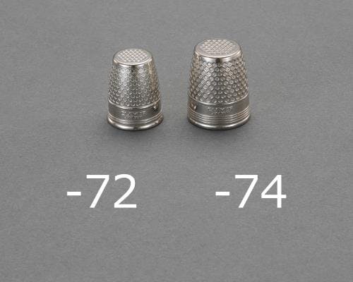クロバー(Clover) 金属製シンブル φ16mm EA916JK-73 4550061378663【別送品】