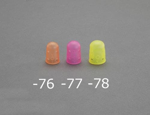 クロバー(Clover) ゴム製シンブル(オレンジ/2個入) φ14mm EA916JK-76 4550061378694【別送品】