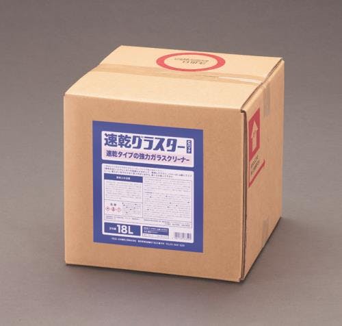 日本磨料工業(PIKAL) 強力ガラスクリーナー(速乾) 18L EA922AB-121 4550061379080【別送品】