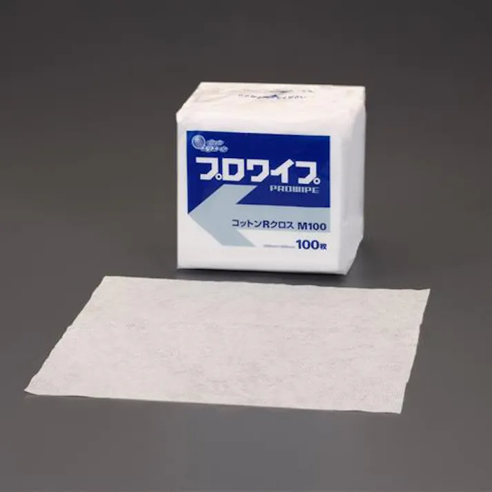 ESCO 200x225mm 工業用ワイパー(100枚) EA929AE-51 4550061381588(CDC)【別送品】
