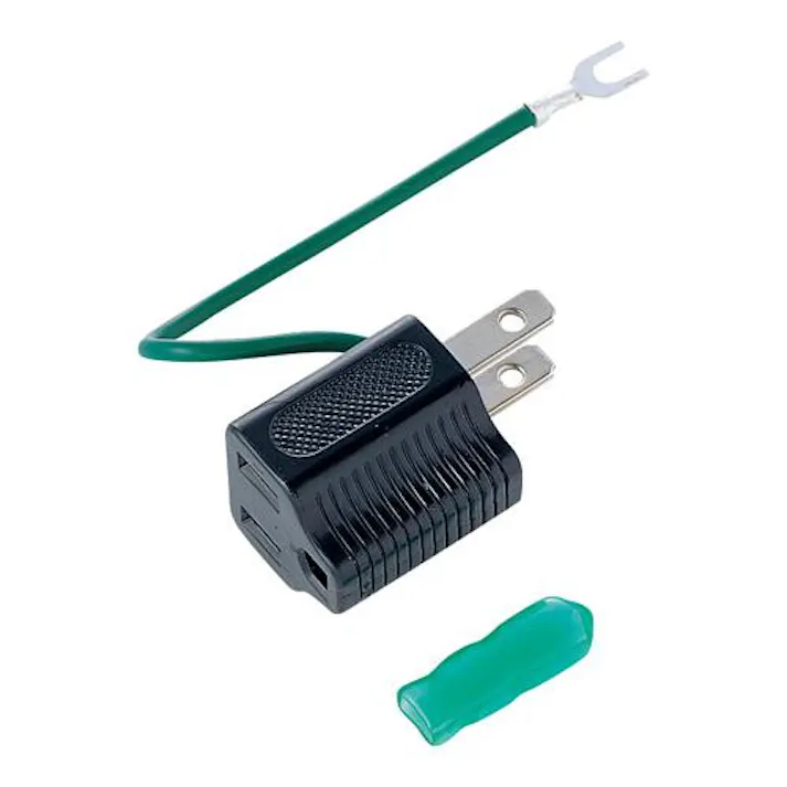 サンワサプライ AC125V/15A 3P→2P変換アダプター EA940BA-53 4550061382233(CDC)【別送品】