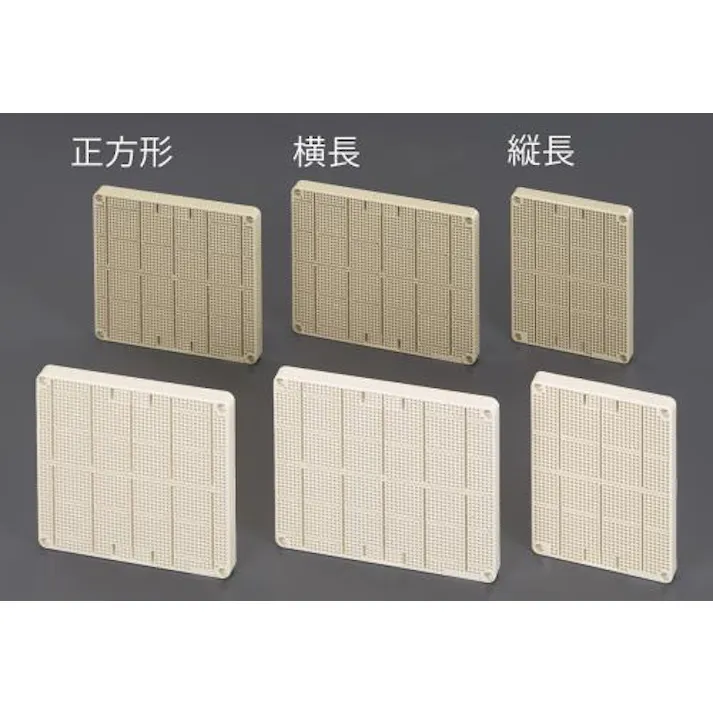 未来工業 120x120x15mm 取付自在板(ベージュ) EA940CS-402 4550061382585(CDC)【別送品】
