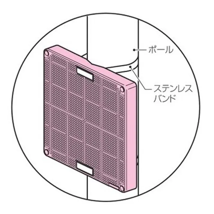 未来工業 取付自在板(ホワイト) 120x120x15mm EA940CS-407 4550061382622【別送品】