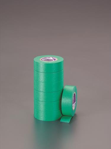 ESCO 15mmx18m マスキングテープ(超弱粘着/8巻) EA944NW-101