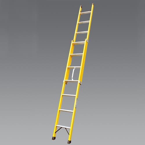 ピカコーポレイション(PiCa) 二連はしご(FRP製) 2.14-3.4m EA902AS-1A 4550061455289【別送品】