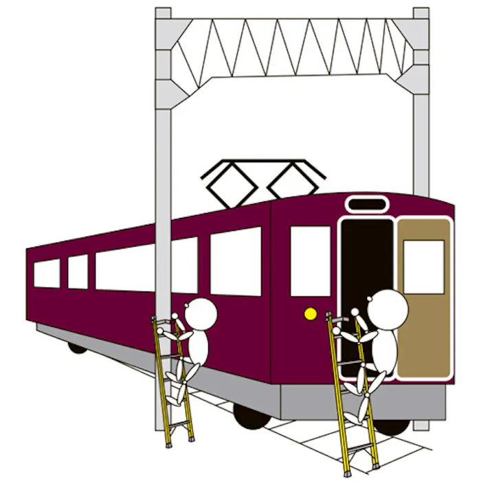 ピカコーポレイション(PiCa) はしご(FRP製) 2.44m EA902BS-2A 4550061455319【別送品】