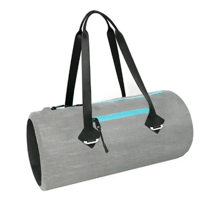 ZULUPACK ダッフルバッグ(防水/グレー) φ220x470mm/16L EA927GA-62 4550061468425【別送品】