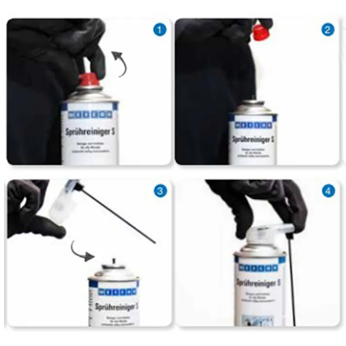 スプレー缶ノズル(2Way) 120mm EA920WC-1 4550061474235【別送品】