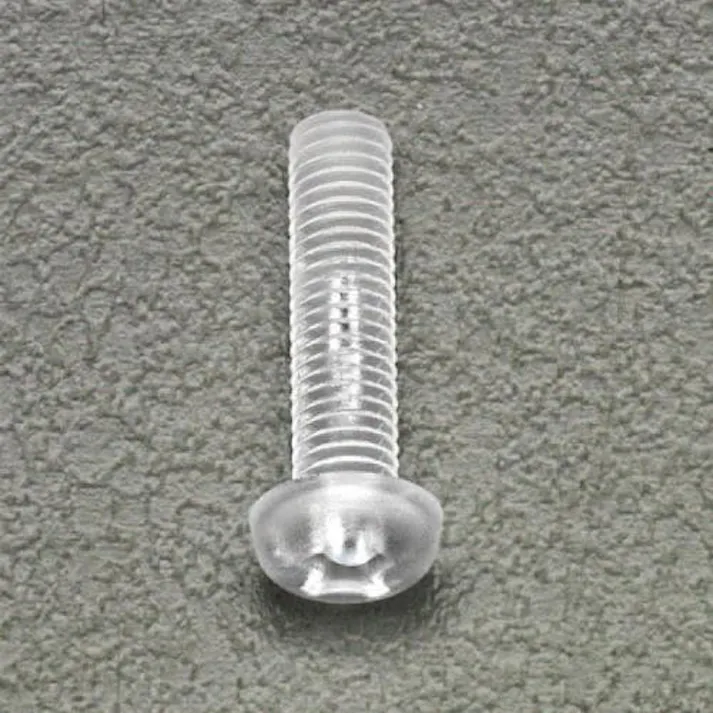 ESCO M3x12mm 小ねじ(ポリカーボネート/20本) EA945AH-1312 4550061555057(CDC)【別送品】
