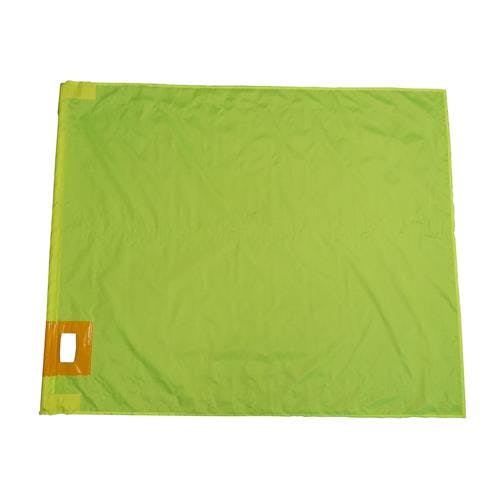 ミズケイ 大旗(ハンドル付/蛍光イエロー) 900x1100mm EA916XL-22 4550061621219【別送品】