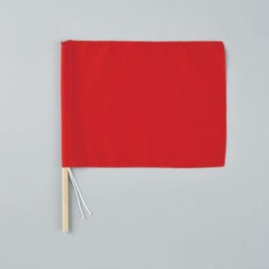ESCO  300x420mm 手旗(赤) EA916XL-4A 4550061632970(CDC)【別送品】