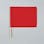 ESCO  300x420mm 手旗(赤) EA916XL-4A 4550061632970(CDC)【別送品】