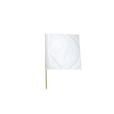 ESCO  450x450mm 手旗(白) EA916XL-17A 4550061633014(CDC)【別送品】