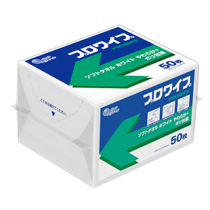 エリエール 工業用ワイパー(50枚) 400x315mm EA929AE-36 4550061692462【別送品】