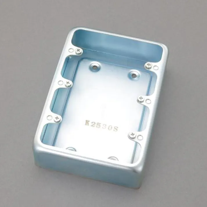 ESCO 124x171x50mm 露出スイッチボックス(ハブ無/3個用) EA940CS-20 4550061694411(CDC)【別送品】