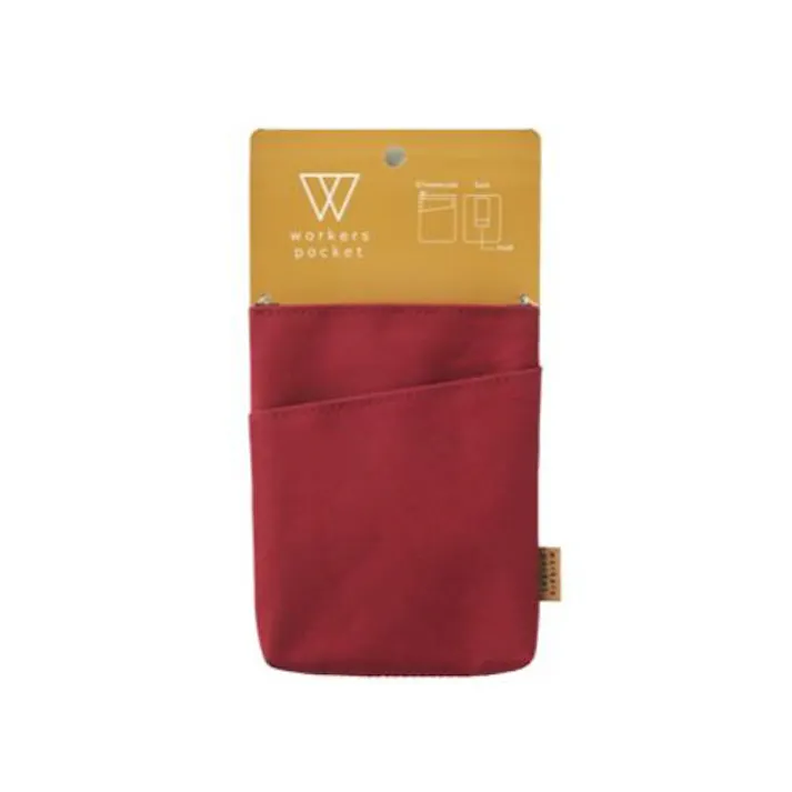 ナカバヤシ マルチポーチ(レッド) 110x145x20mm EA927AG-131 4550061729304【別送品】