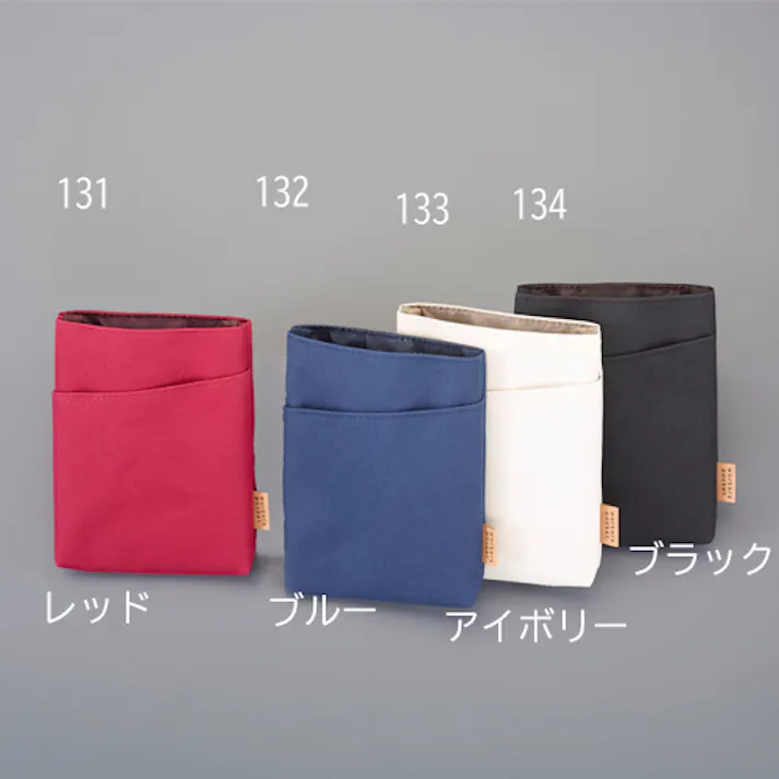 ナカバヤシ マルチポーチ(レッド) 110x145x20mm EA927AG-131 4550061729304【別送品】