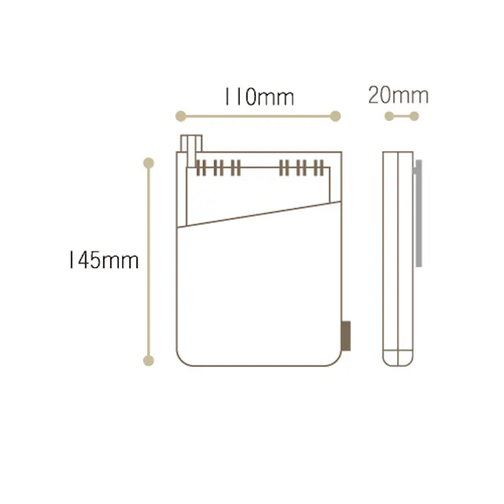 ナカバヤシ マルチポーチ(レッド) 110x145x20mm EA927AG-131 4550061729304【別送品】
