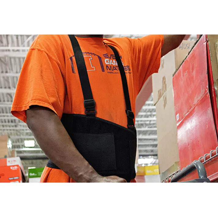 ESCO XL/116-142cm バックサポート EA926AB-13 4550061734742(CDC)【別送品】