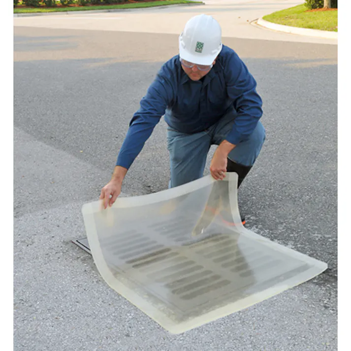 ドレンシール(油・液体用/クリア) 915x915mm EA929DX-53 4550061735725【別送品】