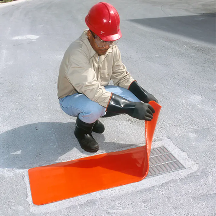 ドレンシール(液体・危険物用) 457x1473mm EA929DX-31 4550061748725【別送品】