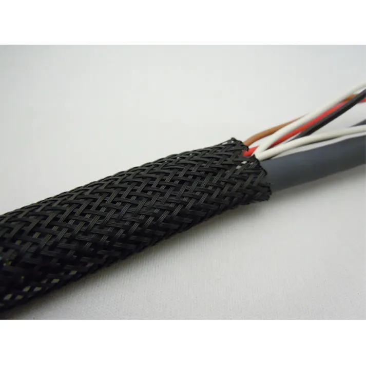 デンカエレクトロン 編組保護チューブ(黒) 9.0mmx5m EA944AL-3 4550061797297【別送品】